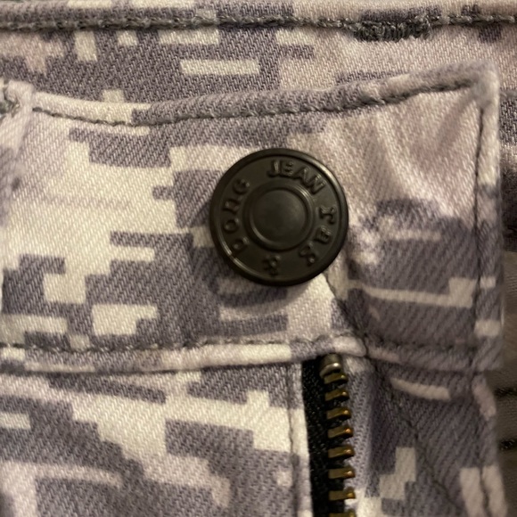 Rag & Bone Grey Camo Skinny Jeans Size 24 Style# W1502O337 - Picture 6 of 11